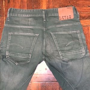 EXCLUSIVE G-STAR COLOUR DENIM JEANS WITH DELIVERY
